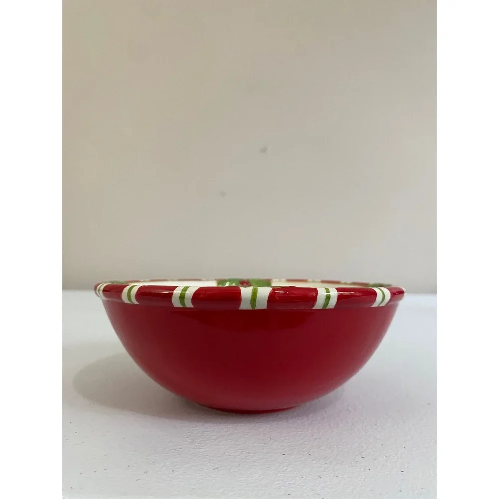 Christopher Radko Home for the Holidays Letters to Santa Cereal‎ Bowl
